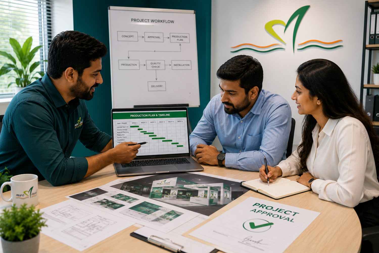 Project approval and scheduling